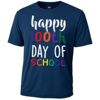 Happy 100th Day of School Cooling Performance Crew T-Shirt