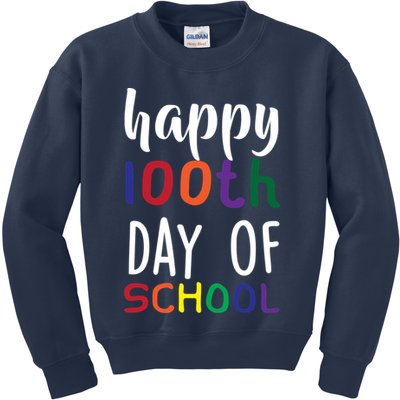 Happy 100th Day of School Kids Sweatshirt
