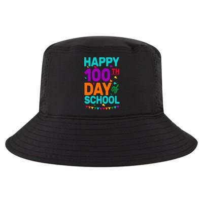 Happy 100th Day Of School For Teacher Or Child Cool Comfort Performance Bucket Hat