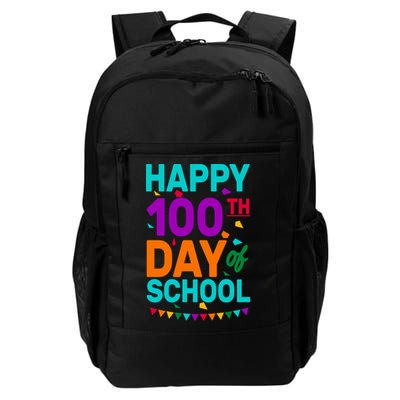 Happy 100th Day Of School For Teacher Or Child Backpack