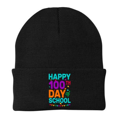 Happy 100th Day Of School For Teacher Or Child Beanie
