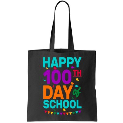 Happy 100th Day Of School For Teacher Or Child Bag
