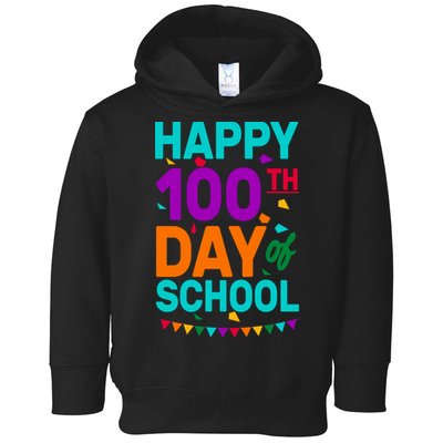 Happy 100th Day Of School For Teacher Or Child Toddler Hoodie