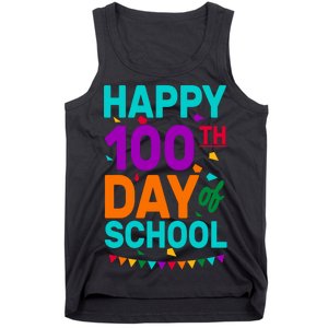 Happy 100th Day Of School For Teacher Or Child Tank Top