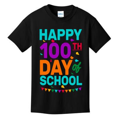Happy 100th Day Of School For Teacher Or Child Kids T-Shirt