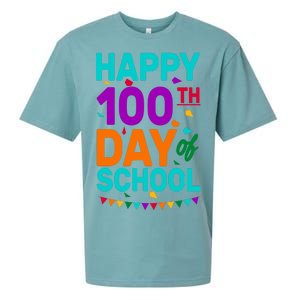 Happy 100th Day Of School For Teacher Or Child Sueded Cloud Jersey T-Shirt