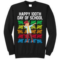 Happy 100th Day Of School Tally Marks Sweatshirt