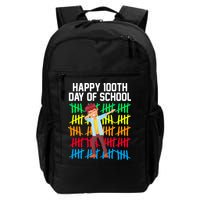 Happy 100th Day Of School Tally Marks Backpack