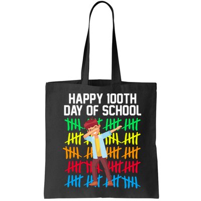 Happy 100th Day Of School Tally Marks Bag