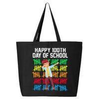 Happy 100th Day Of School Tally Marks 25L Jumbo Tote