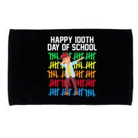 Happy 100th Day Of School Tally Marks Microfiber Hand Towel