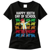 Happy 100th Day Of School Tally Marks Womens T-Shirt
