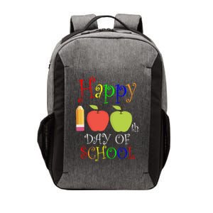 Happy 100th Day Of School Teachers Apple Vector Backpack