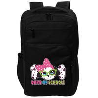 Happy 101 Days Of School Dalmatian Dog Impact Tech Backpack