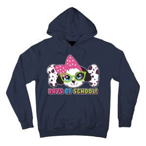 Happy 101 Days Of School Dalmatian Dog Tall Hoodie