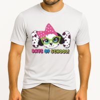Happy 101 Days Of School Dalmatian Dog Cooling Performance Crew T-Shirt