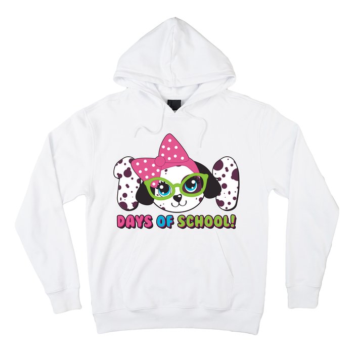 Happy 101 Days Of School Dalmatian Dog Hoodie