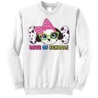 Happy 101 Days Of School Dalmatian Dog Sweatshirt