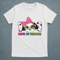 Happy 101 Days Of School Dalmatian Dog T-Shirt
