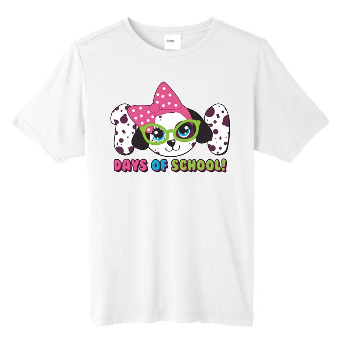 Happy 101 Days Of School Dalmatian Dog Tall Fusion ChromaSoft Performance T-Shirt