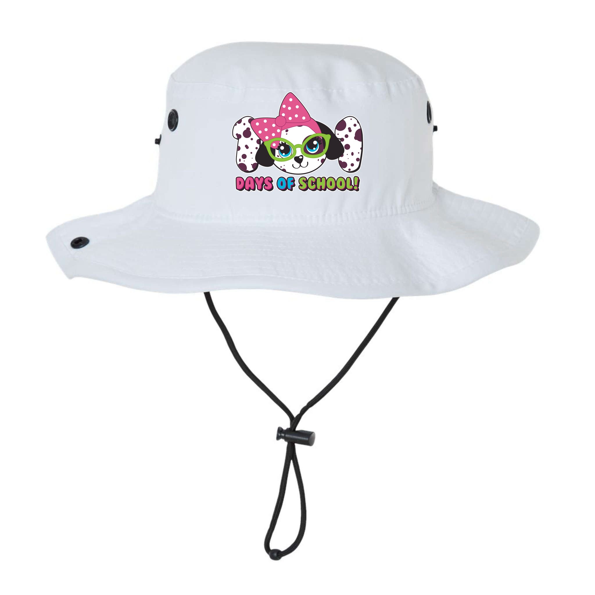 Happy 101 Days Of School Dalmatian Dog Bucket Hat