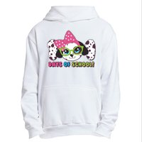 Happy 101 Days Of School Dalmatian Dog Urban Pullover Hoodie