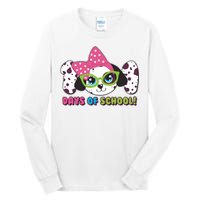 Happy 101 Days Of School Dalmatian Dog Tall Long Sleeve T-Shirt