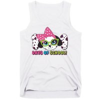 Happy 101 Days Of School Dalmatian Dog Tank Top