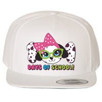 Happy 101 Days Of School Dalmatian Dog Wool Snapback Cap