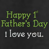Happy 1st Father's Day I Love You Adult Drive Performance Visor