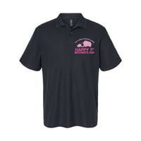 Happy 1st Mothers Day Cute Elephant Softstyle Adult Sport Polo