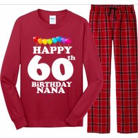 Happy 60th Birthday NANA Long Sleeve Pajama Set