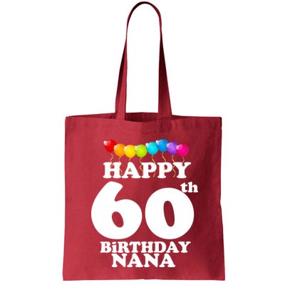 Happy 60th Birthday NANA Bag
