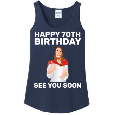 Happy 70th Birthday See You Soon Ladies Essential Tank