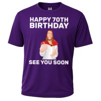 Happy 70th Birthday See You Soon Cooling Performance Crew T-Shirt