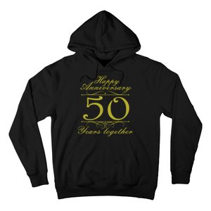 Happy Anniversary 50 Years Together Hoodie