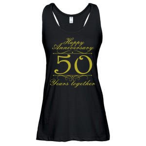 Happy Anniversary 50 Years Together Ladies Essential Flowy Tank