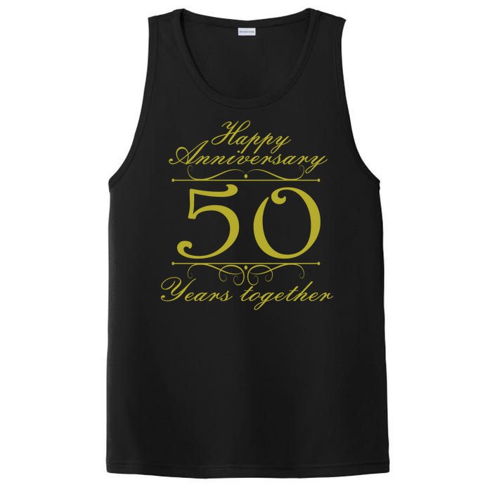 Happy Anniversary 50 Years Together PosiCharge Competitor Tank