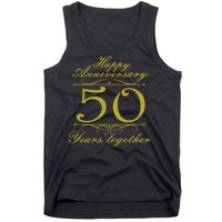 Happy Anniversary 50 Years Together Tank Top