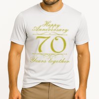 Happy Anniversary 70 Years Together Cooling Performance Crew T-Shirt