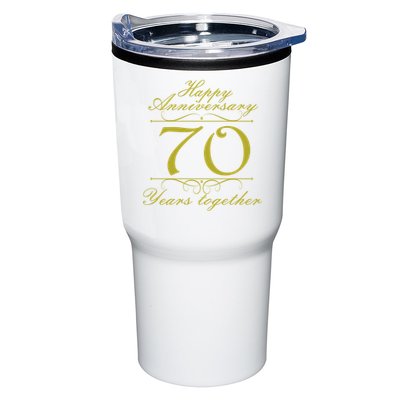 Happy Anniversary 70 Years Together Tumbler