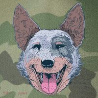 Happy Australian Cattle Dog  Legacy Tie Dye Trucker Hat