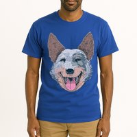Happy Australian Cattle Dog  Tall T-Shirt