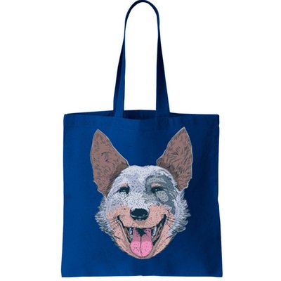 Happy Australian Cattle Dog  Tote Bag