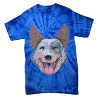 Happy Australian Cattle Dog  Tie-Dye T-Shirt