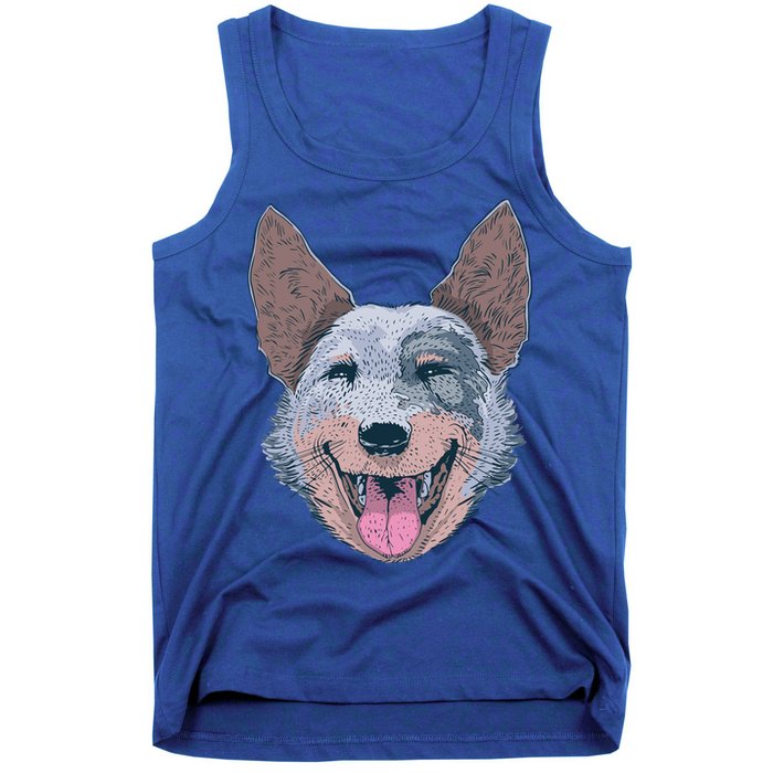 Happy Australian Cattle Dog  Tank Top