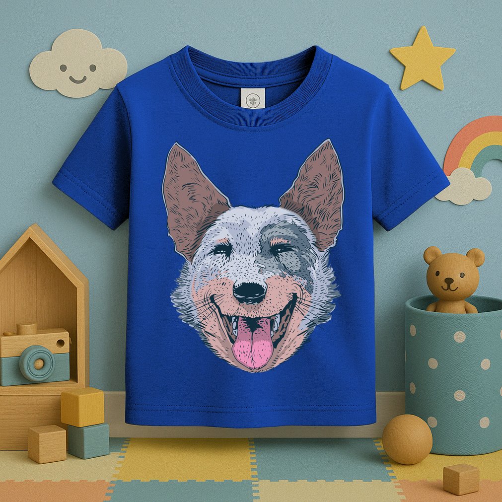Happy Australian Cattle Dog  Toddler T-Shirt