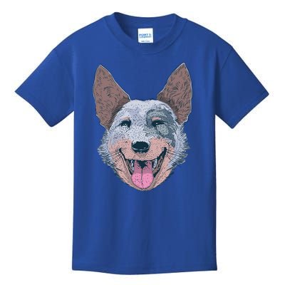 Happy Australian Cattle Dog  Kids T-Shirt