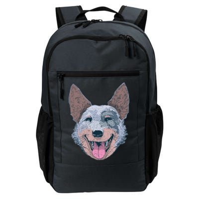 Happy Australian Cattle Dog  Daily Commute Backpack