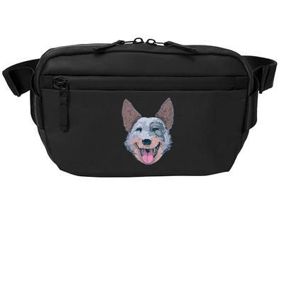 Happy Australian Cattle Dog  Crossbody Pack